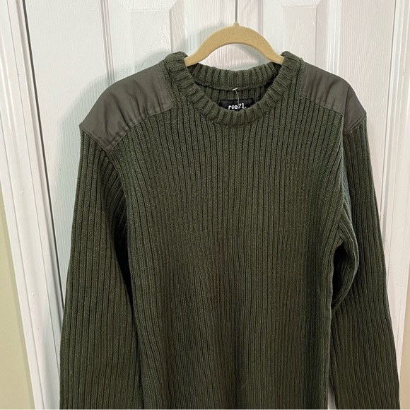 NWT Rue21 Dark Green Crewneck Sweater Men’s Size XXL - Picture 3 of 8